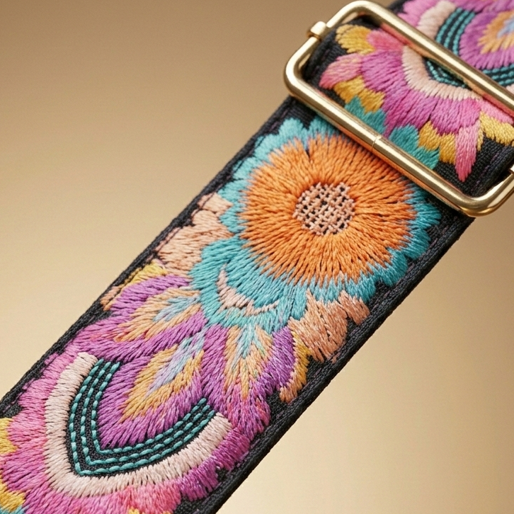 Personalisierbare Cord Halbmond Tasche schwarz | Handgefertigt in Deutschland