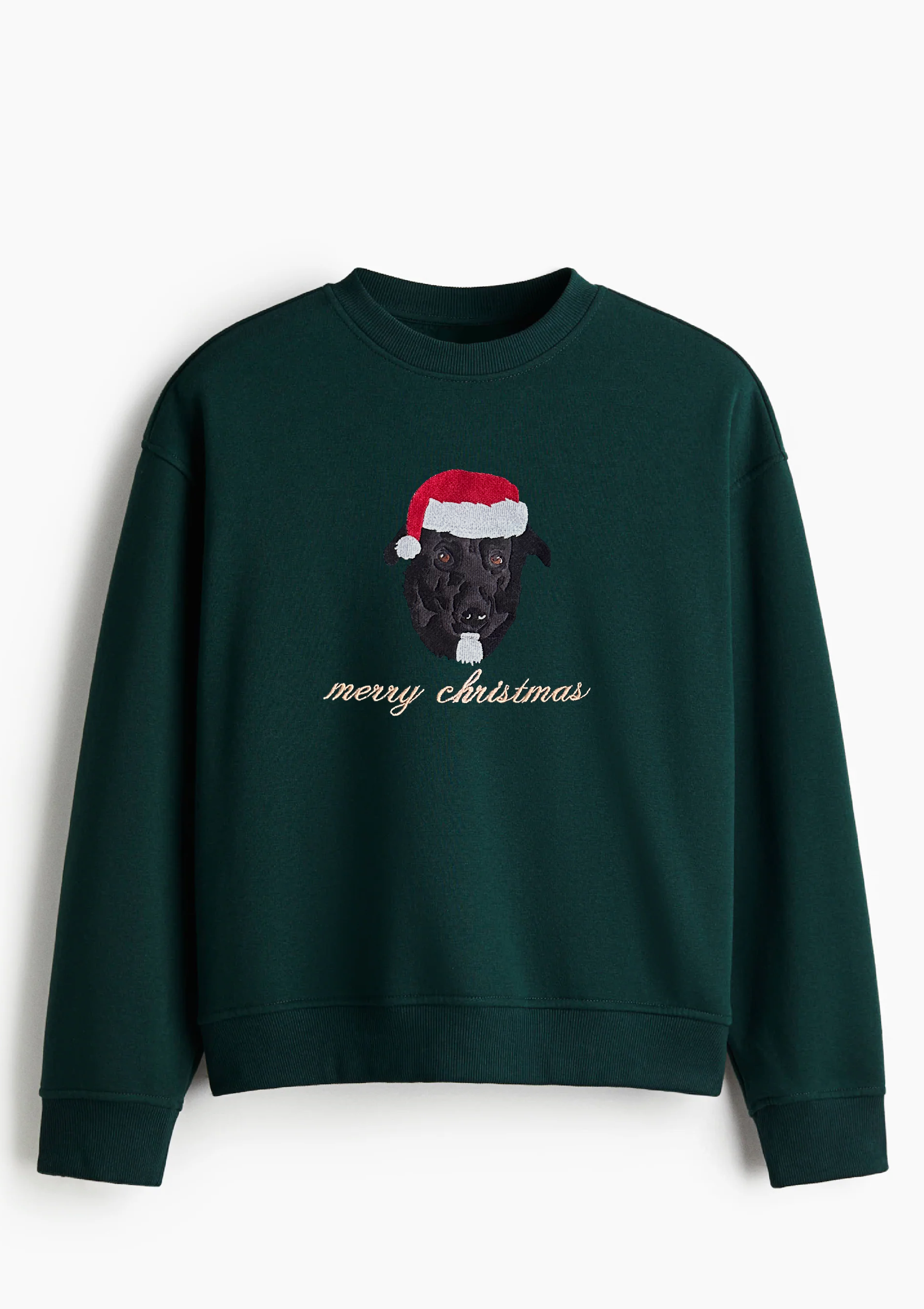 Individuell bestickter Weihnachts-Sweater