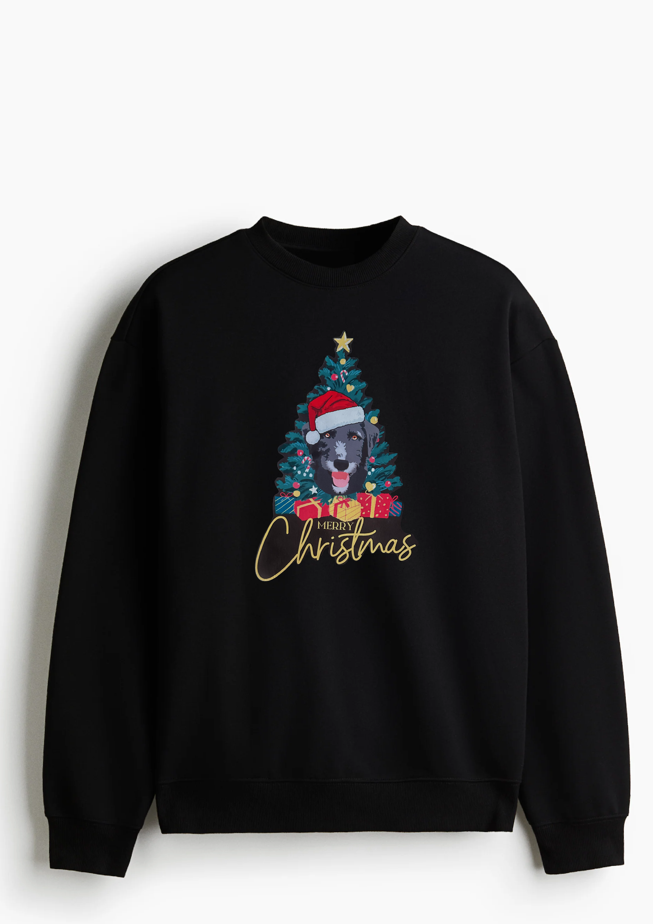 Individuell bedruckter Weihnachts-Sweater