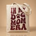 Jutebeutel "In my dog mom era"