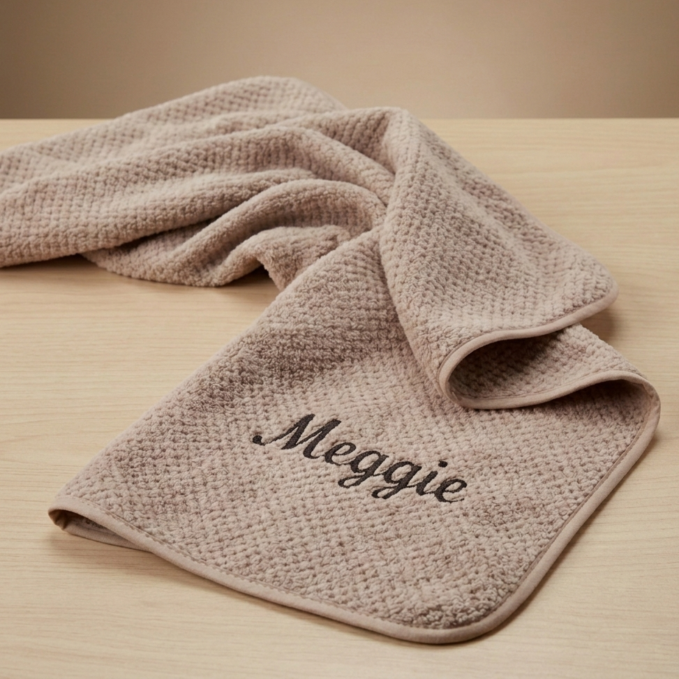 Personalisiertes Mikrofaser-Handtuch für Hunde